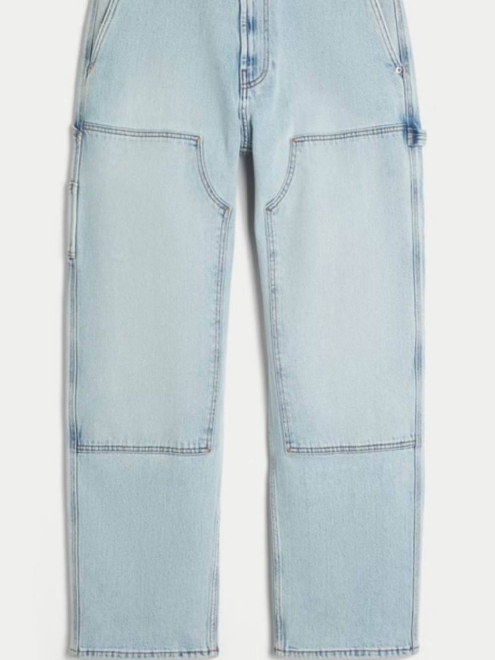 Hollister Light Blue Straight Carpenter Jeans